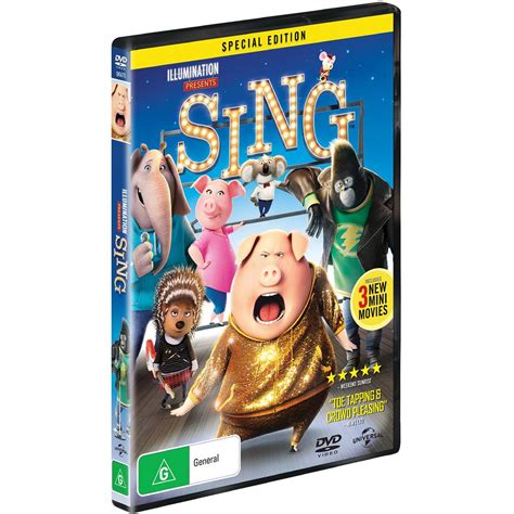 Sing (2016) - Dvd Each | Woolworths