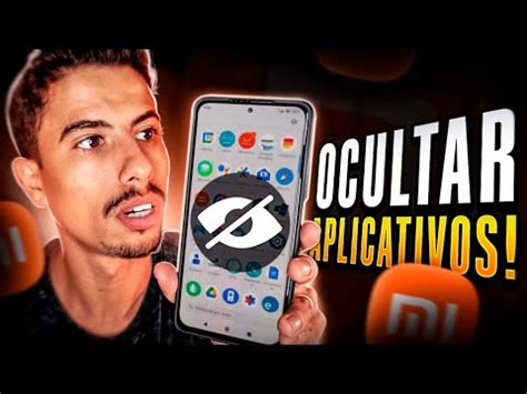 Como OCULTAR E ESCONDER QUALQUER APLICATIVO No CELULAR XIAOMI YouTube