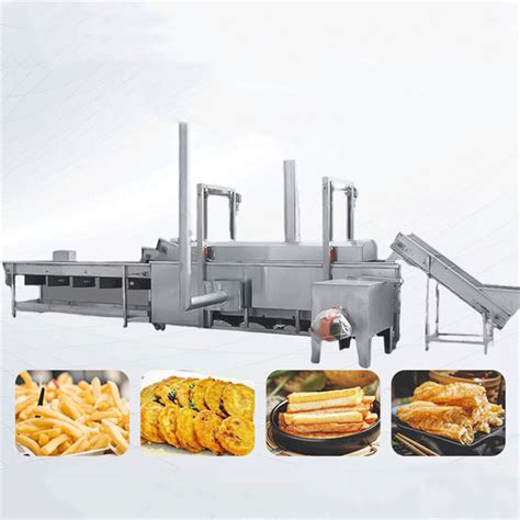 Automatic Peanut Plantain Chips Frying Machine Industrial Machine For