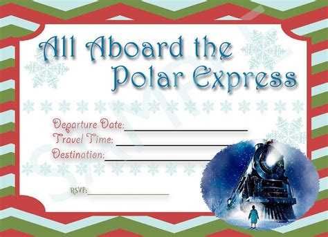 Perfect For Your Polar Express Party Polar Express Polar Express