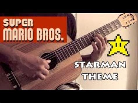 Super Mario Bros Nes Starman Theme Acoustic Guitar Youtube