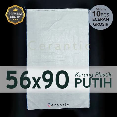 Karung Plastik X Cm Setara Beras Kg Cm X Cm Lazada