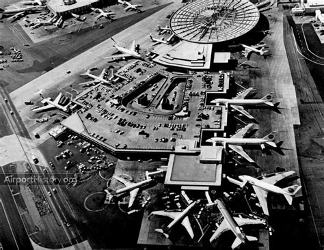 New York Kennedy Airport Aerial View Of Pan Am Worldport Ca