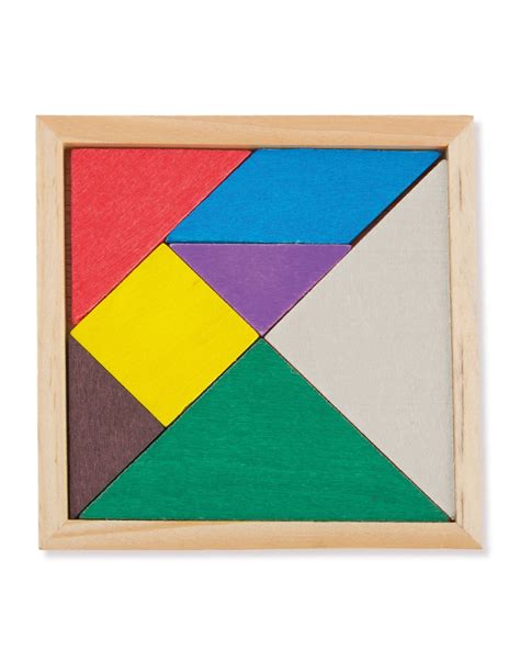 Tangram de madera para niños Tangram infantil