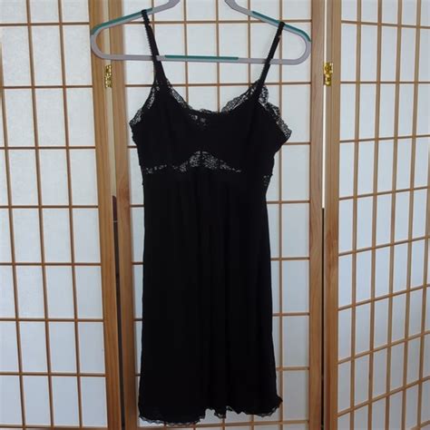 Inc International Concepts Intimates And Sleepwear Black Lace Nightgown Poshmark