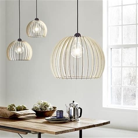 Wooden Globe Scandi Style Pendant Light Wooden Pendant Lighting