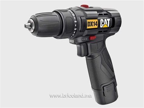 CATERPILLAR Perceuse Visseuse 12 V PRO Bricoland Maroc