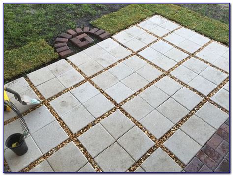 12x12 Concrete Patio Pavers Paver Patio Patio Pavers Design