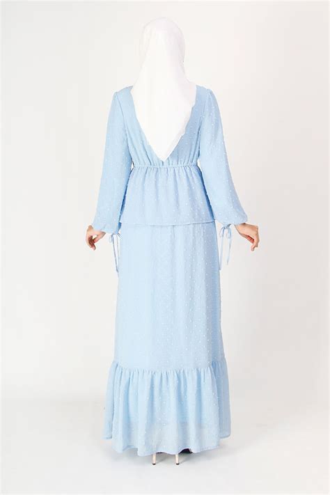 Diana Dress Baby Blue Jasmina