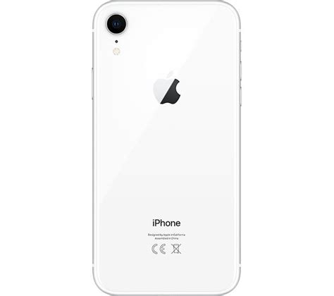 Buy Apple Iphone Xr Gb White Free Delivery Currys