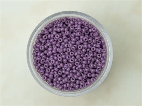 Miyuki 110 Round Seed Beads Duracoat Opaque Dyed Dark Etsy