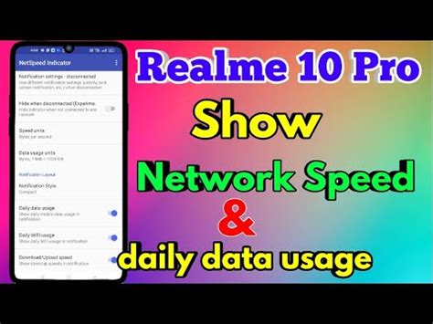 How To Show Daily Data Usage In Realme 10 Pro Realme 10 Pro Show