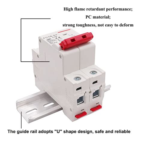 Snapklik Smseace DC Miniature Circuit Breaker 50A 2P 500V Low