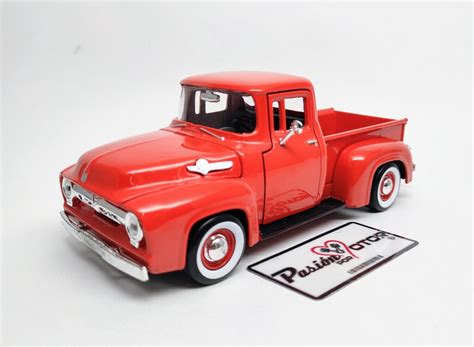 124 Ford F 100 Pick Up 1956 Rojo Motor Max