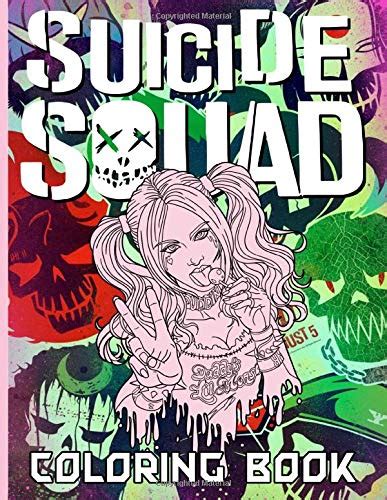 Suicide Squad Coloring Book Creative Suicide Squad Coloring Books For