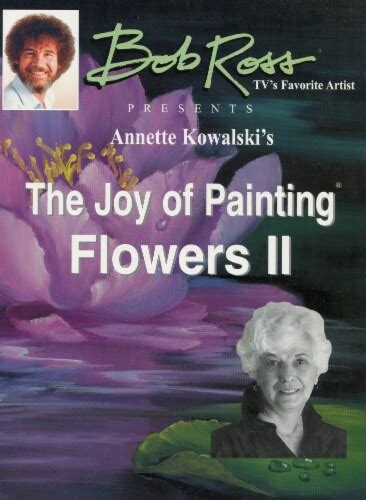 Bob Ross Books Joy Of Painting Flowers II 1 Count Kroger