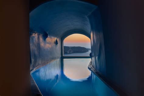 Athermi Cave Villa Indoor Pool Accommodation