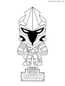 Fortnite Coloring Pages Print And Color