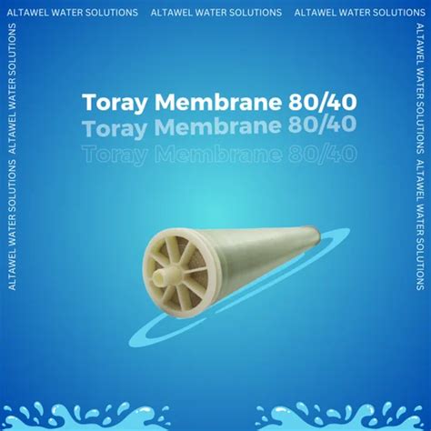 Industrial RO Membranes Toray Membrane 80 40 Model Number Tm 720 D