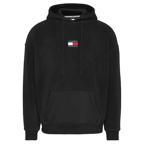 Tommy Jeans Tommy Badge Fleece Hoodie Hoodies Natterjacks