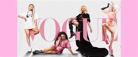 Pabllo Vittar Gloria Groove Bianca DellaFancy E Halessia Na Vogue De