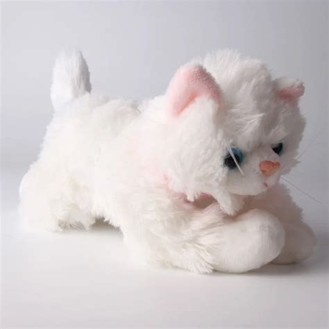 1PC Plush Doll Soft White Cat Stuffed Dolls Toy Brinquedos Christmas ...