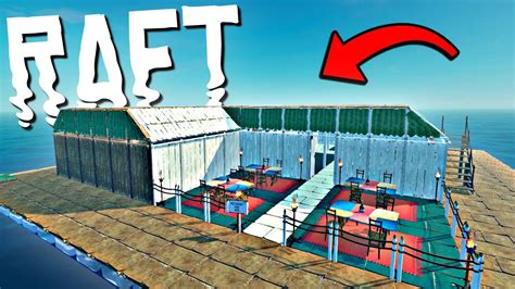 Building New Utopia The Most Epic Raft Base Ever Raft Gameplay