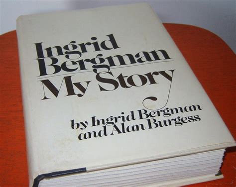 Ingrid Bergman My Story Autobiography by Ingrid Bergman and - Etsy