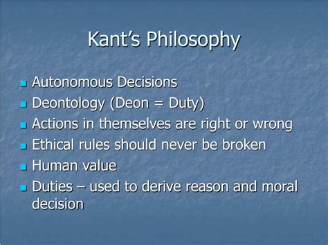 Ppt Kantian Ethics Powerpoint Presentation Free Download Id 6454961