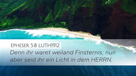 Epheser Luth Desktop Wallpaper Denn Ihr Waret Weiland