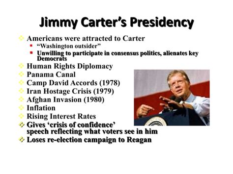 Jimmy Carters Presidency Ppt