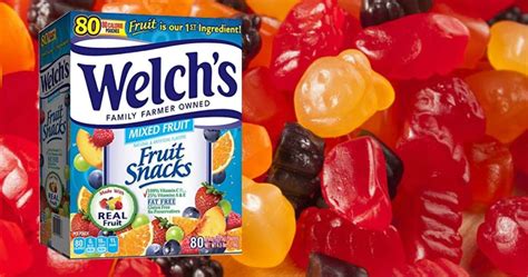 Amazon Prime: Welch's Fruit Snacks 80-Count Box Only $10.99 Shipped ...