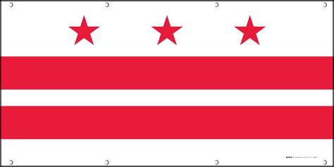 District of Columbia State Flag - Banner