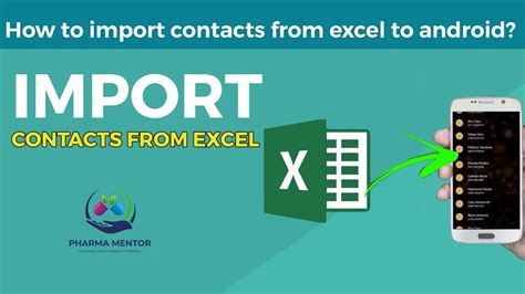 How To Import Contacts From Excel To Android How To Import Unlimited