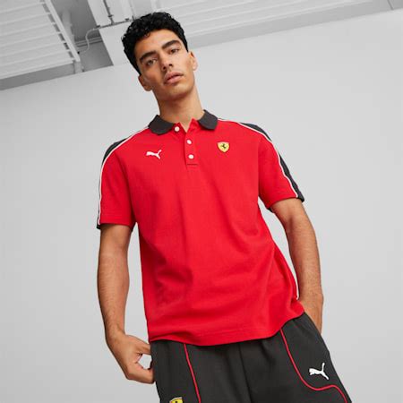 Scuderia Ferrari Polo Shirt Men Rosso Corsa PUMA Shop All Puma PUMA