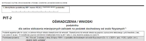 Jak Wype Ni Nowy Pit Instrukcja Dla Pracownika Krok Po Kroku