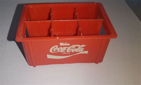 Mini Engradado Coca Cola Anos 80 Produto Vintage E Retro Coca Cola