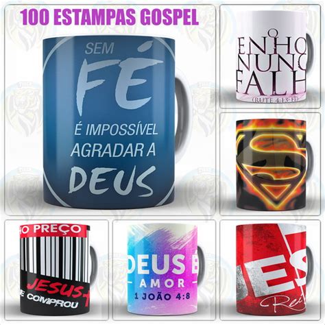 Estampas Caneca Evangelicas Gospel Artes Png E Prontas Elo7