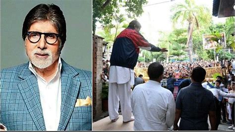 Amitabh Bachchan Reveals Why He Greets His Fans Barefoot Every Sunday