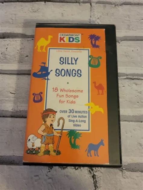 CEDARMONT KIDS - VHS Silly Songs Tested Sing Along 1995 EUR 0,92 ...