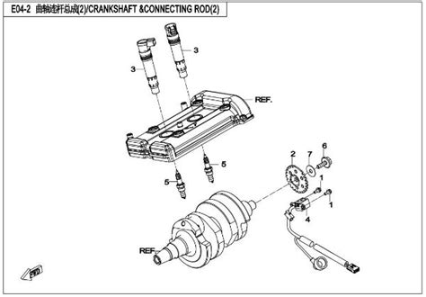 Cfmoto E Crankshaft Connecting Rod Sherco