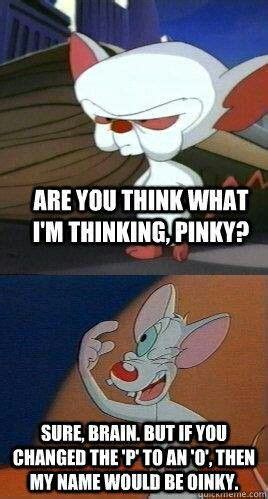 Pinky And The Brain Funny Quotes Shortquotes Cc