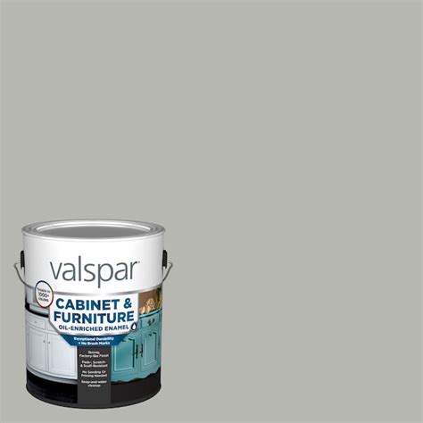 Valspar Satin Granite Dust 5006 1c Cabinet And Furniture Paint Enamel 1 Gallon In The Cabinet