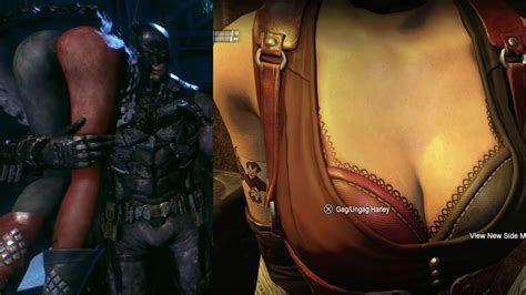 Batman Arkham Harley Bondage And Carrying Harley Youtube