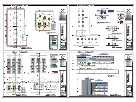 Centro Comercial En Autocad Descargar Cad Gratis Kb Bibliocad