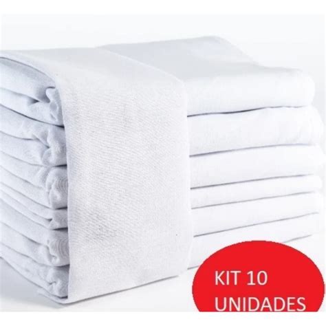 Kit Pano De Prato Liso Branco Bordar Pintar Limpeza Shopee Brasil