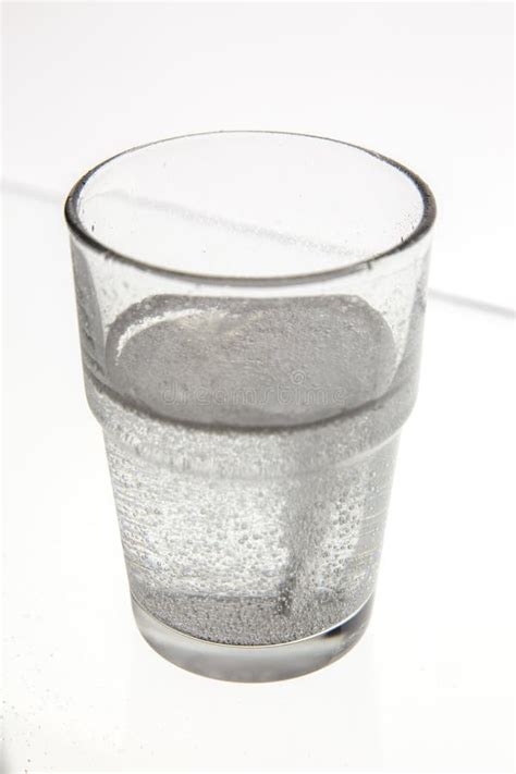 Fizzy Tablet Dropped Into The Water Stock Photo Image Of Medical