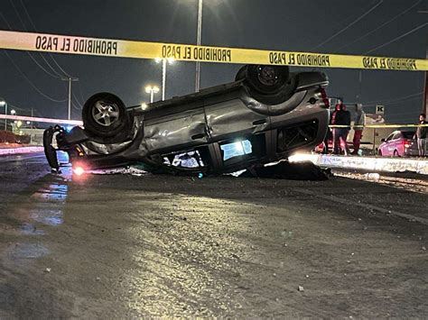 Muere menor en choque volcadura contra tráiler en Juárez La Opción de