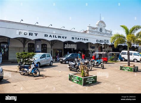 Colombo Fort Railway Station Sri Lanka Ceylon Stock Photo Alamy