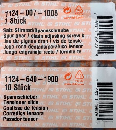 STIHL 084 088 MS880 MS881 Chain Adjuster Assy 1124 007 1008 1124